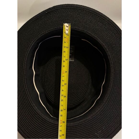 rag & bone Black Somer Beach Hat  Size L ~ Excellent main image 10